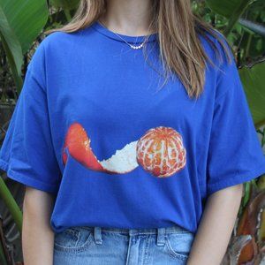 VSCO Girl Clementine Vintage Graphic T-shirt